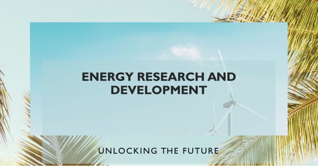 United States government is investing in renewable energy research and development